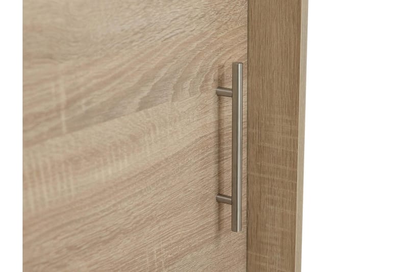 Prag Garderobeskap 180x215 cm - Svart - Oppbevaring - Klesoppbevaring - Garderober & garderobesystem