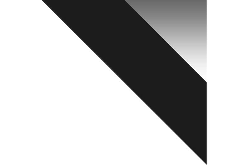 Presto Garderobe 58x150 cm LED-belysning - Hvit/Svart - Oppbevaring - Klesoppbevaring - Garderober & garderobesystem