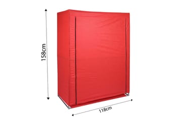 Andifli Oppbevaringspose 118x158 cm - Rød - Oppbevaring - Klesoppbevaring - Garderober & garderobesystem - Reisegarderobe