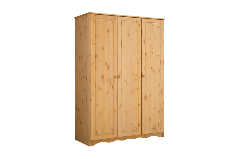 Naoki Garderobe 127 cm - Brun - Oppbevaring - Klesoppbevaring - Garderober & garderobesystem - Reisegarderobe