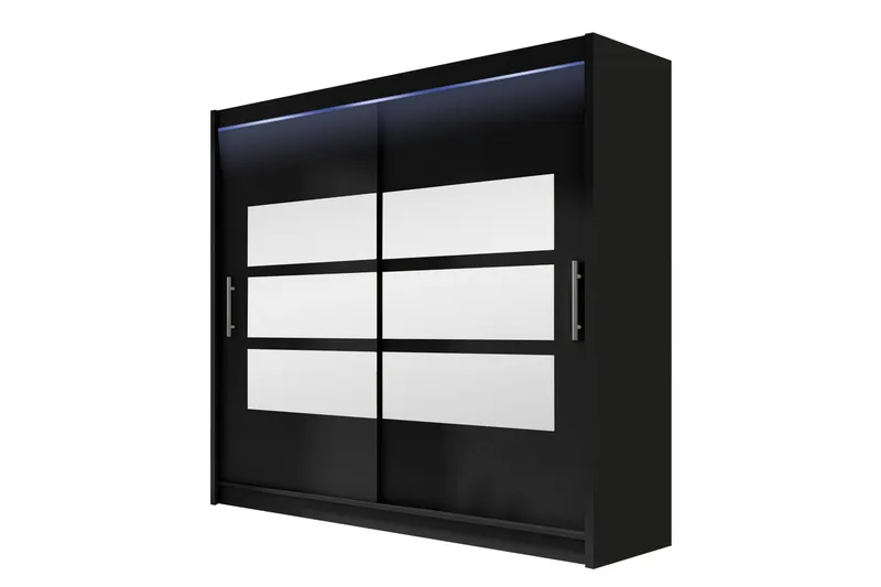 Rilievo Garderobeskap Med Speil 180x215 cm, undefined