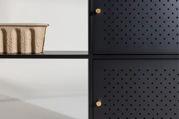 Salta Garderobe 100x75 cm - Svart - Oppbevaring - Oppbevaringsmøbler - Sideboard & skjenker
