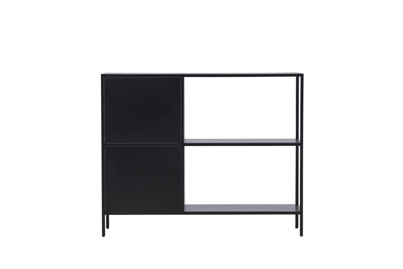 Salta Garderobe 100x75 cm - Svart - Oppbevaring - Oppbevaringsmøbler - Sideboard & skjenker