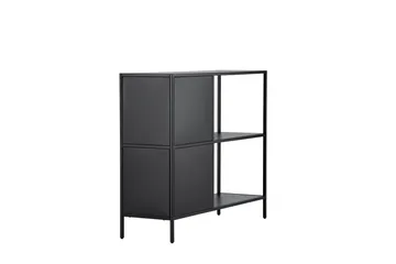 Salta Garderobe 100x75 cm - Svart - Oppbevaring - Oppbevaringsmøbler - Sideboard & skjenker