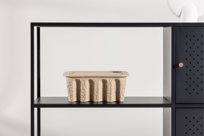 Salta Garderobe 100x75 cm - Svart - Oppbevaring - Oppbevaringsmøbler - Sideboard & skjenker