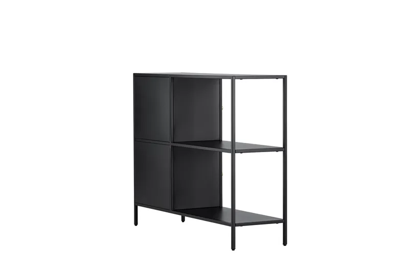 Salta Garderobe 100x75 cm - Svart - Oppbevaring - Oppbevaringsmøbler - Sideboard & skjenker