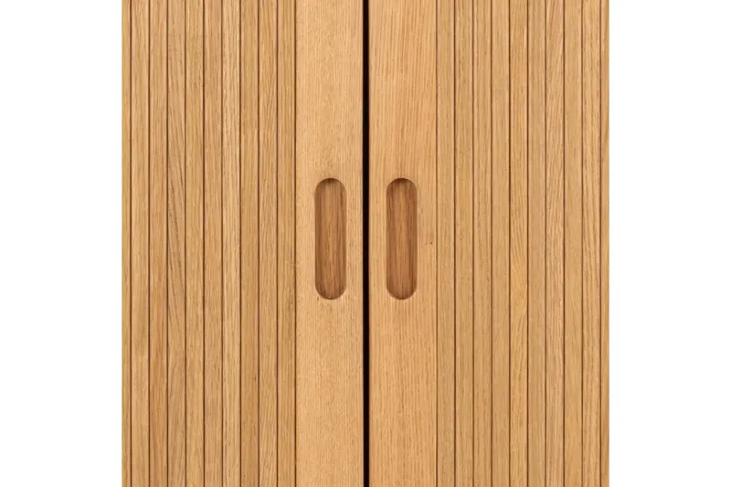 Samay Garderobe 100x200 cm - Natur - Oppbevaring - Klesoppbevaring - Garderober & garderobesystem