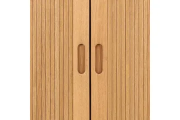 Samay Garderobe 100x200 cm - Natur - Oppbevaring - Klesoppbevaring - Garderober & garderobesystem