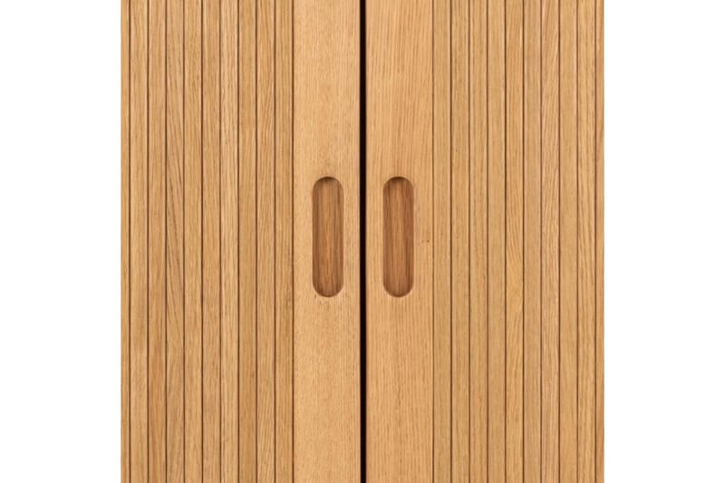 Samay Garderobe 100x200 cm - Natur - Oppbevaring - Klesoppbevaring - Garderober & garderobesystem