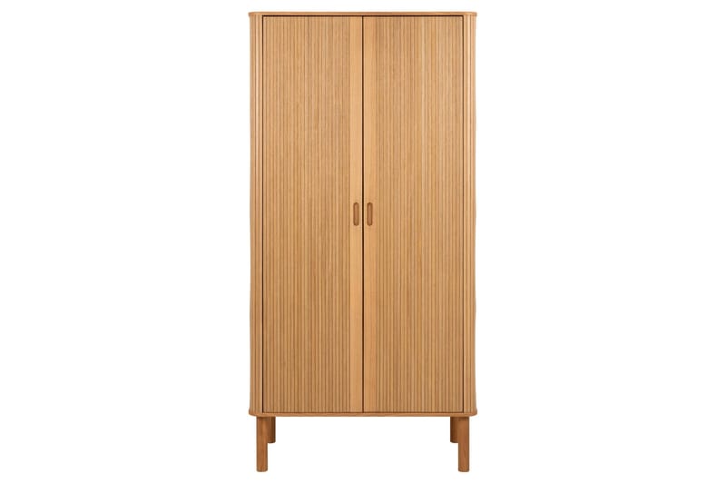 Samay Garderobe 100x200 cm - Natur - Oppbevaring - Klesoppbevaring - Garderober & garderobesystem