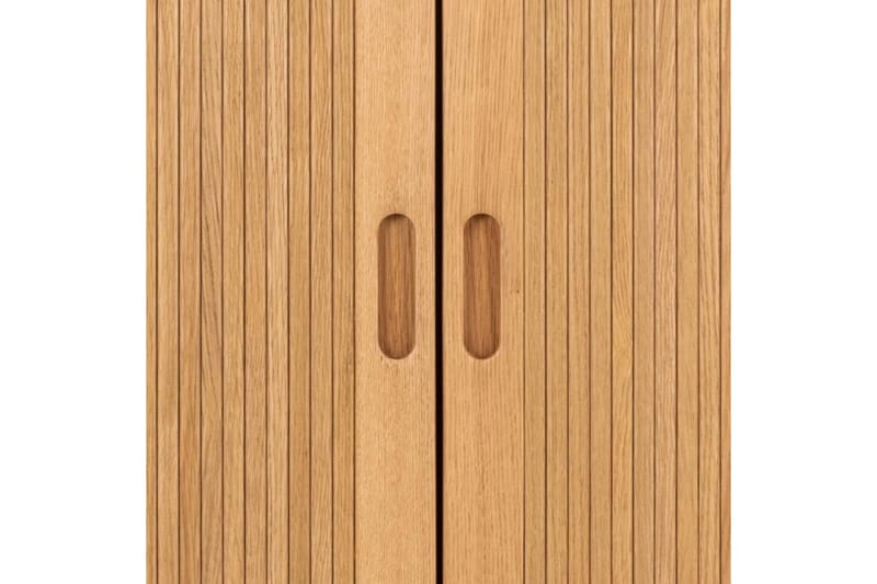 Samay Garderobe 100x200 cm - Natur - Oppbevaring - Klesoppbevaring - Garderober & garderobesystem