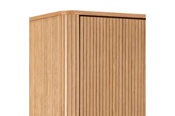 Samay Garderobe 100x200 cm - Natur - Oppbevaring - Klesoppbevaring - Garderober & garderobesystem