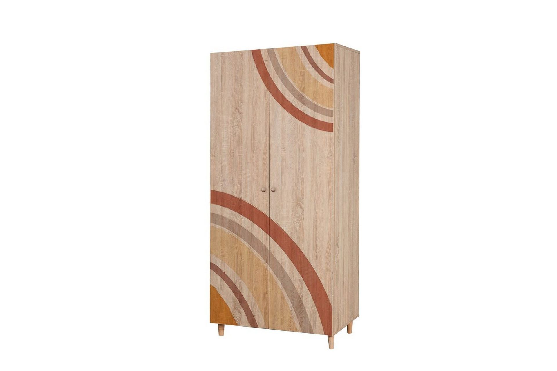 Selalesi Garderobe 90x192 cm - Natur