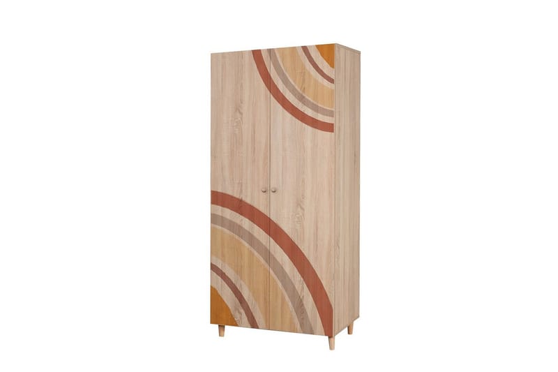 Selalesi Garderobe 90x192 cm, Natur