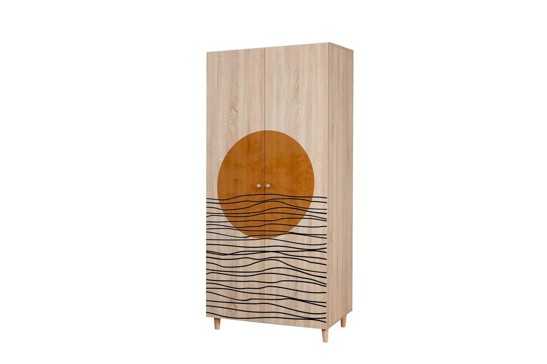 Selalesi Garderobesskåp 90x192 cm -