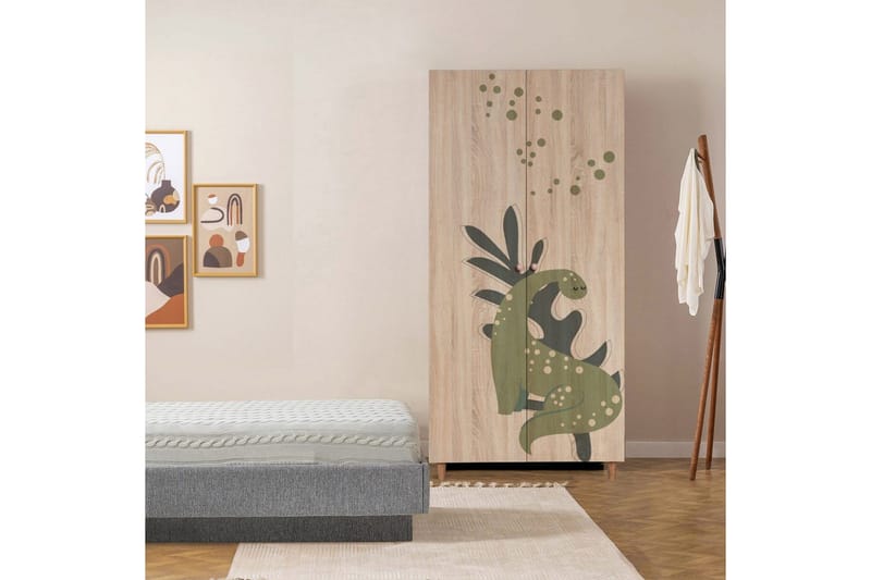 Selalesi Garderobesskåp 90x192 cm - Oppbevaring - Klesoppbevaring - Garderober & garderobesystem - Garderobeskap & klesskap