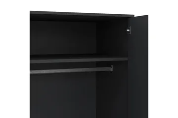 Shinta Garderobskap 99x200 cm - Grå - Oppbevaring - Skooppbevaring