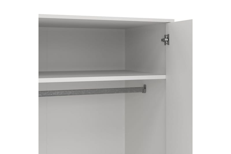 Shinta Garderobskap 99x200 cm - Hvit - Oppbevaring - Klesoppbevaring - Garderober & garderobesystem - Garderobeskap & klesskap
