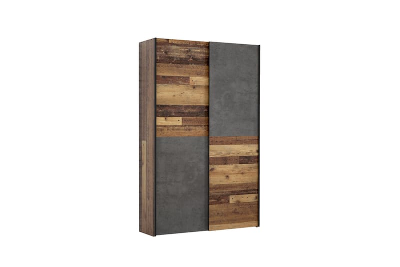 Shipts Garderobe 42x120 cm - Natur/Mørkegrå - Oppbevaring - Klesoppbevaring - Garderober & garderobesystem