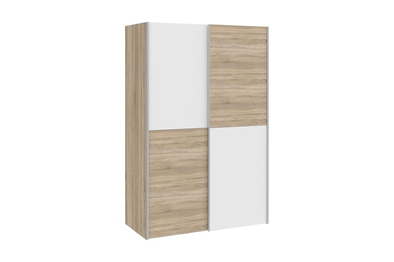 Shipts Garderobe 62x120 cm - Brun/Hvit - Oppbevaring - Klesoppbevaring - Garderober & garderobesystem
