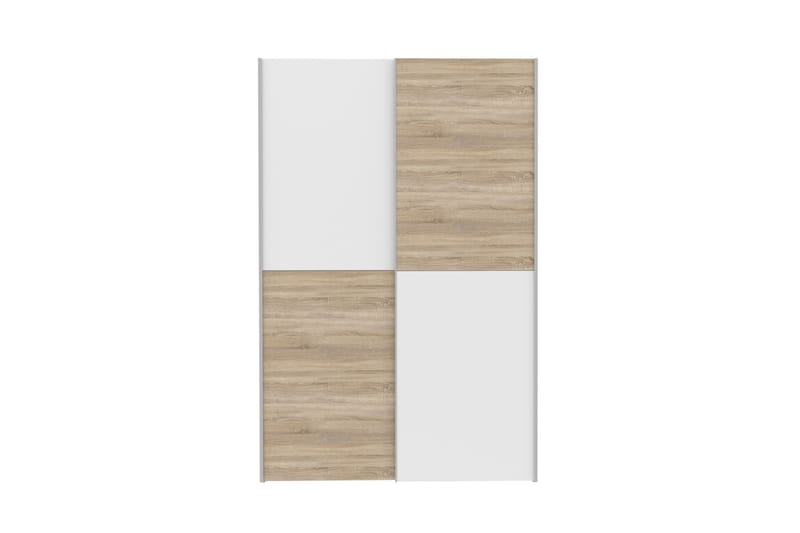 Shipts Garderobe 62x120 cm - Brun/Hvit - Oppbevaring - Klesoppbevaring - Garderober & garderobesystem