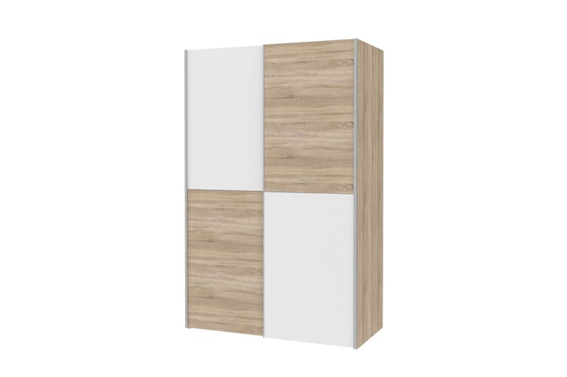 Shipts Garderobe 62x120 cm - Brun/Hvit - Oppbevaring - Klesoppbevaring - Garderober & garderobesystem