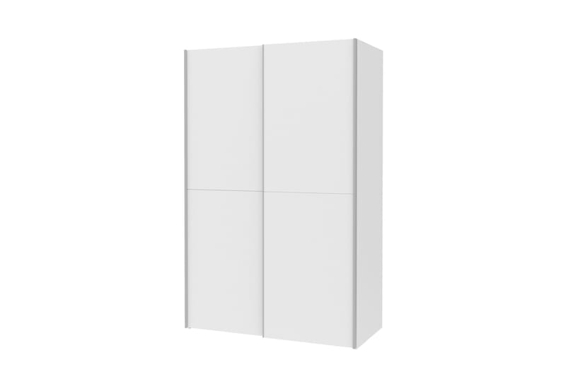 Shipts Garderobe 62x120 cm - Hvit - Oppbevaring - Klesoppbevaring - Garderober & garderobesystem