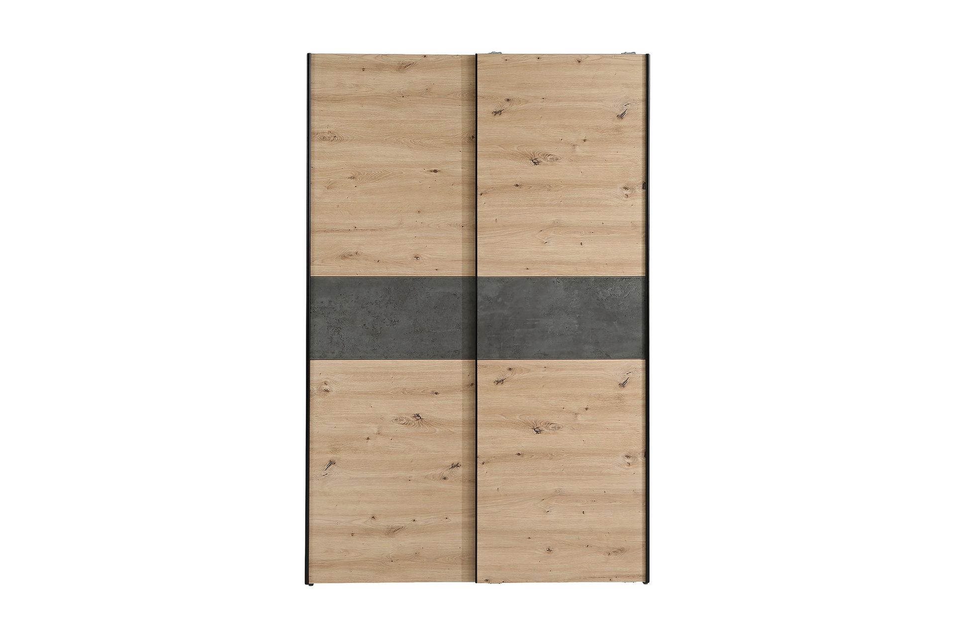 Shipts Garderobe 62x120 cm - Lys Natur/Grå - Oppbevaring - Klesoppbevaring - Garderober & garderobesystem