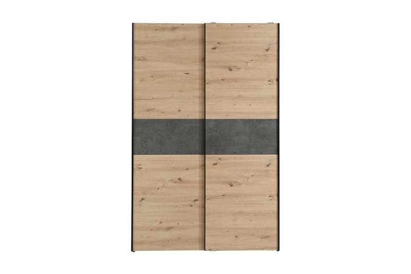 Shipts Garderobe 62x120 cm - Lys Natur/Grå - Oppbevaring - Klesoppbevaring - Garderober & garderobesystem