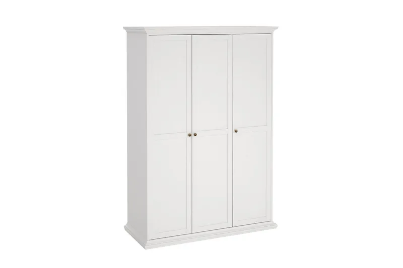 Shoiba Garderobe 138,8x200,6 cm - Hvit - Oppbevaring - Klesoppbevaring - Garderober & garderobesystem