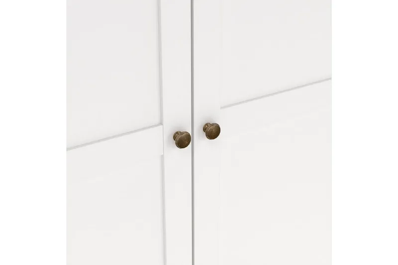 Shoiba Garderobe 138,8x200,6 cm - Hvit - Oppbevaring - Klesoppbevaring - Garderober & garderobesystem