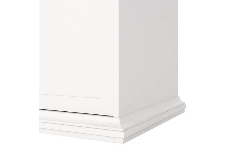 Shoiba Garderobe 138,8x200,6 cm - Hvit - Oppbevaring - Klesoppbevaring - Garderober & garderobesystem