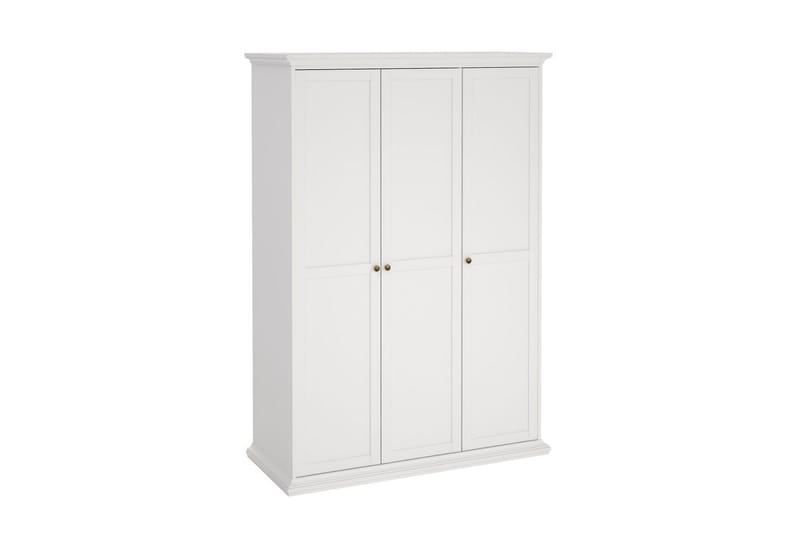Shoiba Garderobe 138,8x200,6 cm - Hvit - Oppbevaring - Klesoppbevaring - Garderober & garderobesystem