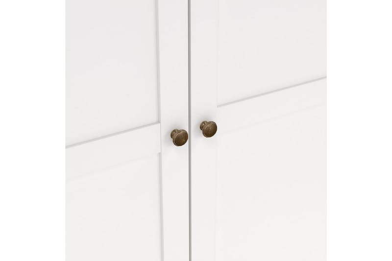 Shoiba Garderobe 138,8x200,6 cm - Hvit - Oppbevaring - Klesoppbevaring - Garderober & garderobesystem