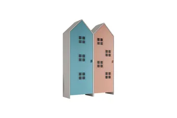 Skap Casami Brugge 2-delt med 2 Dører Rosa/Blå