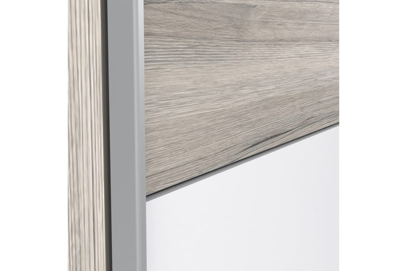 Slosser Garderobe 170x191 cm - Lysebrun - Oppbevaring - Klesoppbevaring - Garderober & garderobesystem