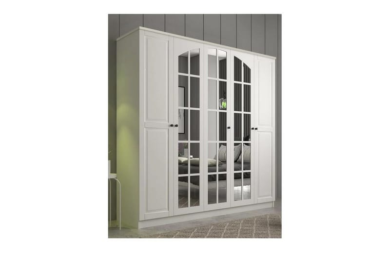 Sorrel Garderobesskåp 175x184 cm - Oppbevaring - Klesoppbevaring - Garderober & garderobesystem - Garderobeskap & klesskap