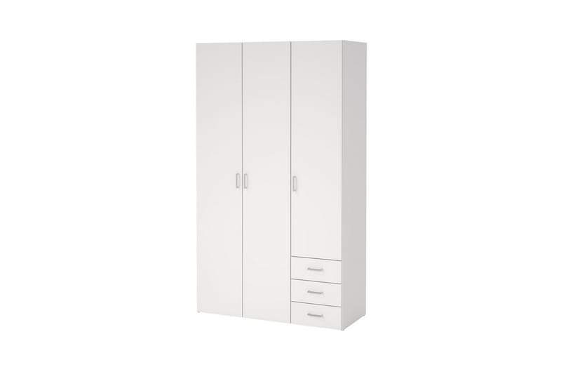 Space Garderobe 116x200 cm - Hvit - Oppbevaring - Klesoppbevaring - Garderober & garderobesystem