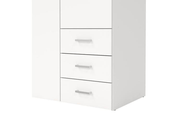 Space Garderobe 116x200 cm - Hvit - Oppbevaring - Klesoppbevaring - Garderober & garderobesystem