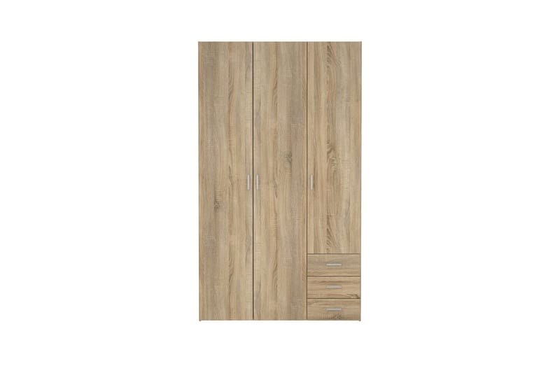 Space Garderobe 116x200 cm - Natur - Oppbevaring - Klesoppbevaring - Garderober & garderobesystem