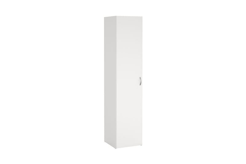 Space Garderobe 39x175 cm - Hvit - Oppbevaring - Klesoppbevaring - Garderober & garderobesystem