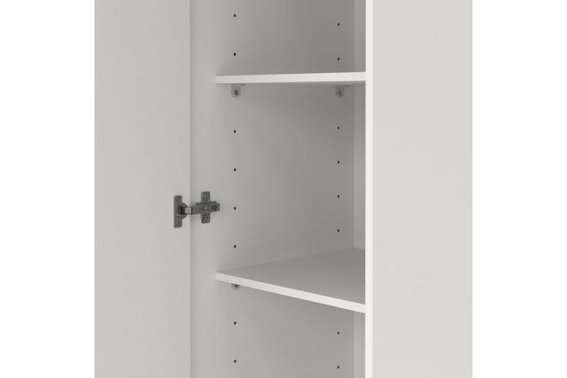 Space Garderobe 39x175 cm - Hvit - Oppbevaring - Klesoppbevaring - Garderober & garderobesystem
