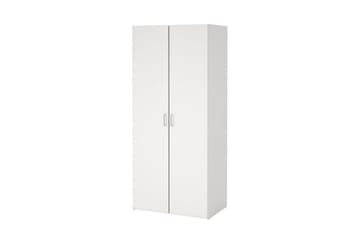 Space Garderobe 78x175 cm - Hvit - Oppbevaring - Klesoppbevaring - Garderober & garderobesystem