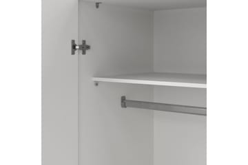 Space Garderobe 78x175 cm - Hvit - Oppbevaring - Klesoppbevaring - Garderober & garderobesystem