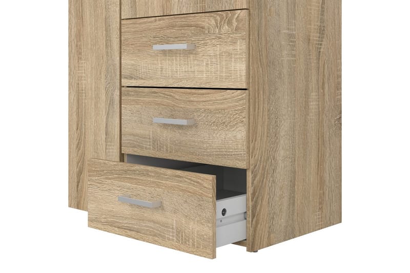 Space Garderobe 78x200 cm - Natur - Oppbevaring - Klesoppbevaring - Garderober & garderobesystem