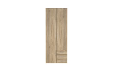 Space Garderobe 78x200 cm - Natur - Oppbevaring - Klesoppbevaring - Garderober & garderobesystem