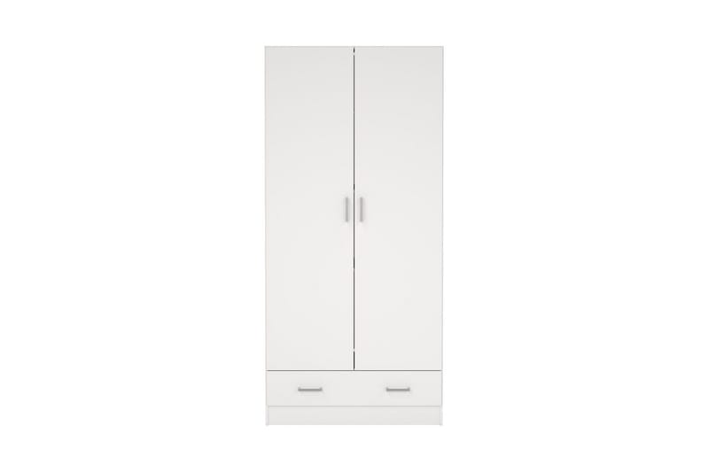 Space Garderobskap 79x170 cm - Hvit - Oppbevaring - Klesoppbevaring - Garderober & garderobesystem - Garderobeskap & klesskap