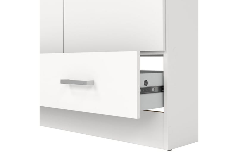 Space Garderobskap 79x170 cm - Hvit - Oppbevaring - Klesoppbevaring - Garderober & garderobesystem - Garderobeskap & klesskap