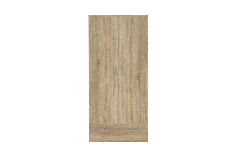 Space Garderobskap 79x170 cm - Natur - Oppbevaring - Klesoppbevaring - Garderober & garderobesystem - Garderobeskap & klesskap