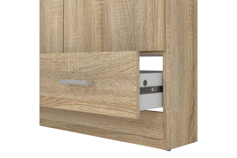 Space Garderobskap 79x170 cm - Natur - Oppbevaring - Klesoppbevaring - Garderober & garderobesystem - Garderobeskap & klesskap